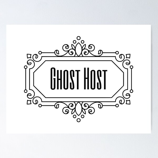 Item preview, Ghost Host designed and sold by thedreamykind.