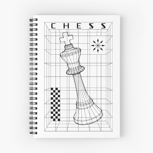 Item preview, Chess Player King Piece Futuristic Checkmate Wireframe designed and sold by GrandeDuc.