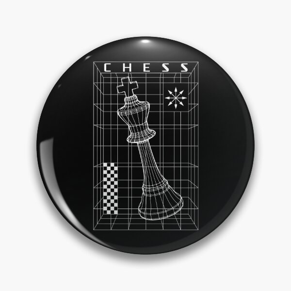 Item preview, Chess Player King Piece Futuristic Checkmate Wireframe designed and sold by GrandeDuc.