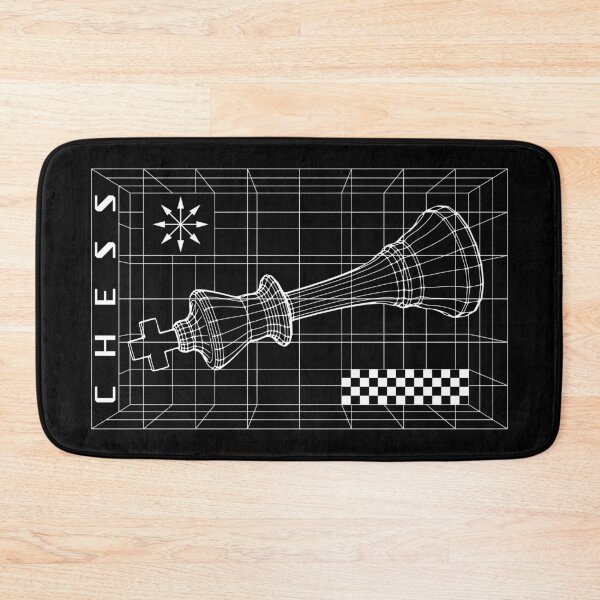 Item preview, Chess Player King Piece Futuristic Checkmate Wireframe designed and sold by GrandeDuc.