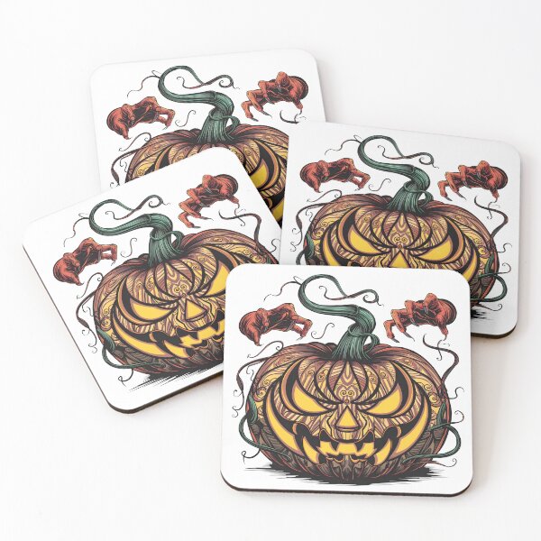 Item preview, Thai-Inspired Fierce Halloween Pumpkin Design 6 of 8 designed and sold by KennerTH.