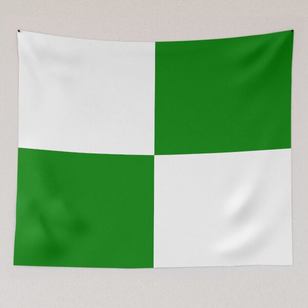 Item preview, Quarters - White and Green designed and sold by JustPatterns2.