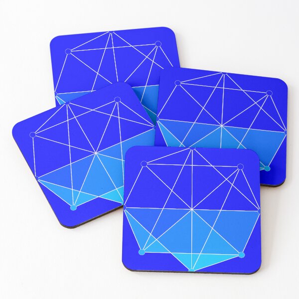 Item preview, Fiedler Graph of Quarternions (Ocean) designed and sold by mathartist1983.