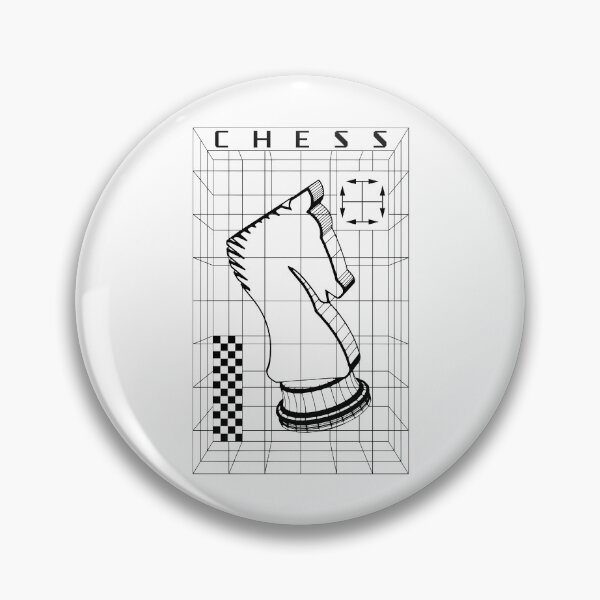 Item preview, Chess Player Knight Piece Futuristic Checkmate Wireframe designed and sold by GrandeDuc.
