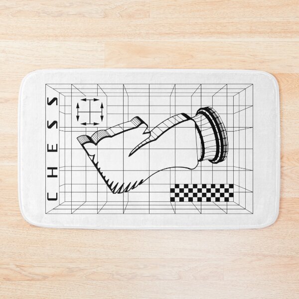 Item preview, Chess Player Knight Piece Futuristic Checkmate Wireframe designed and sold by GrandeDuc.