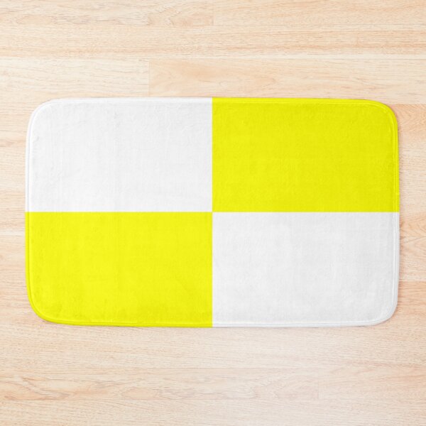 Item preview, Quarters - White and Yellow designed and sold by JustPatterns2.