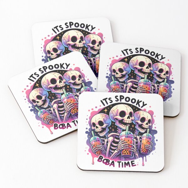 Item preview, Its Spooky Boba time Stickers and more designed and sold by CRandRRstickers.