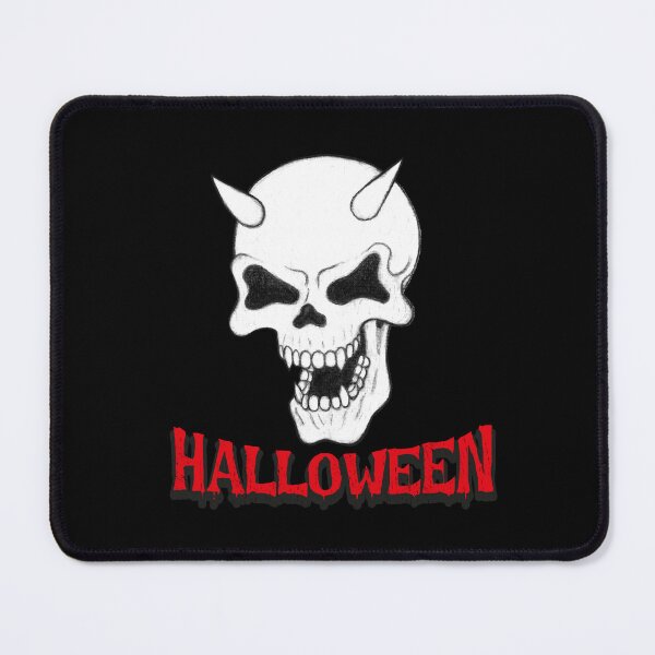 Item preview, Devil's Skull - The Face of Halloween Gothic Halloween Art and Skull Decor designed and sold by Kopiopang studio.
