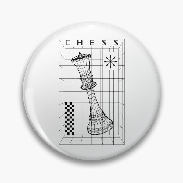 Item preview, Chess Player Queen Piece Futuristic Checkmate Wireframe designed and sold by GrandeDuc.