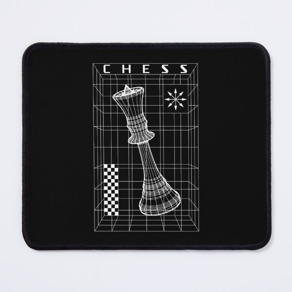 Item preview, Chess Player Queen Piece Futuristic Checkmate Wireframe designed and sold by GrandeDuc.