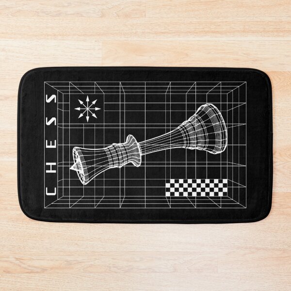 Item preview, Chess Player Queen Piece Futuristic Checkmate Wireframe designed and sold by GrandeDuc.