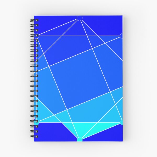 Item preview, C2xC2xC2 Fiedler graph Colormap (Winter) designed and sold by mathartist1983.