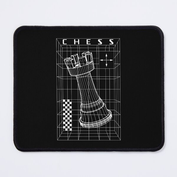 Item preview, Chess Player Rook Piece Futuristic Checkmate Wireframe designed and sold by GrandeDuc.