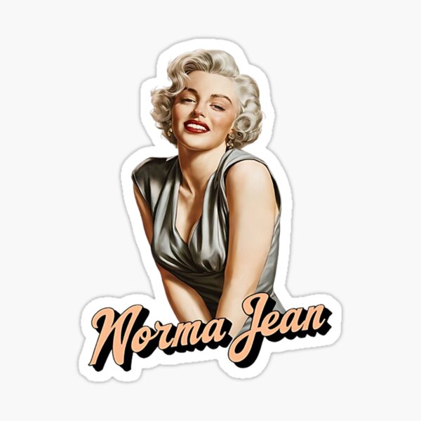 Item preview, Norma Jean Marilyn Monroe Vintage Illustration designed and sold by Vicky021.