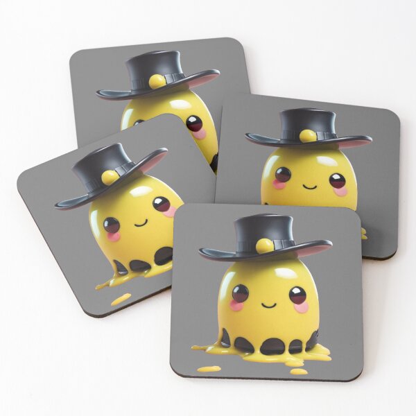 Item preview, "Smiling Slime in a Top Hat" designed and sold by Pyroluxe.