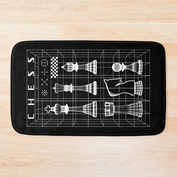 Item preview, Chess Player Pieces Set Futuristic Checkmate Wireframe designed and sold by GrandeDuc.