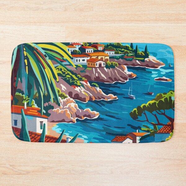 Item preview, Elba Island Art Italy Illustration designed and sold by LVTFCOarts.