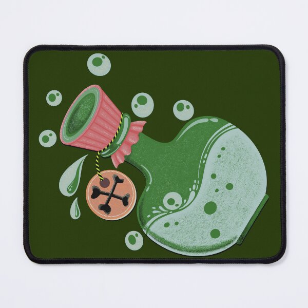 Item preview, Poison Bottle green designed and sold by Kaushlydraw.