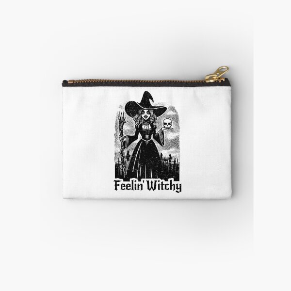 Item preview, Feelin' Witchy - Cute Funny Spooky Vibes Halloween Witch designed and sold by Urban-Alien.