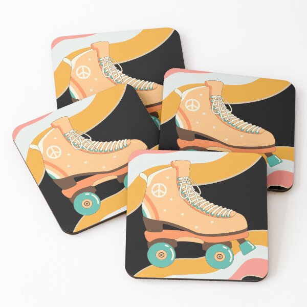 Item preview, Patines unisex divertidos de estilo vintage con vibraciones retro atrevidas designed and sold by ISayHeaven.