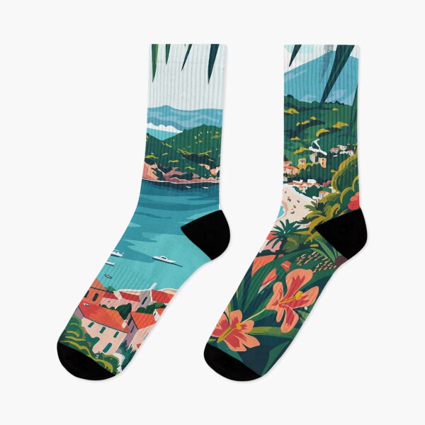Item preview, Elba Island Art Italy Tuscany Illustration designed and sold by LVTFCOarts.