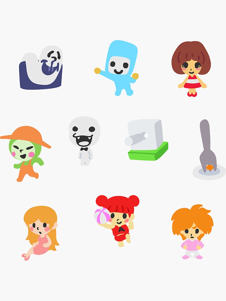 Rhythm Heaven Memcake Pack Sticker