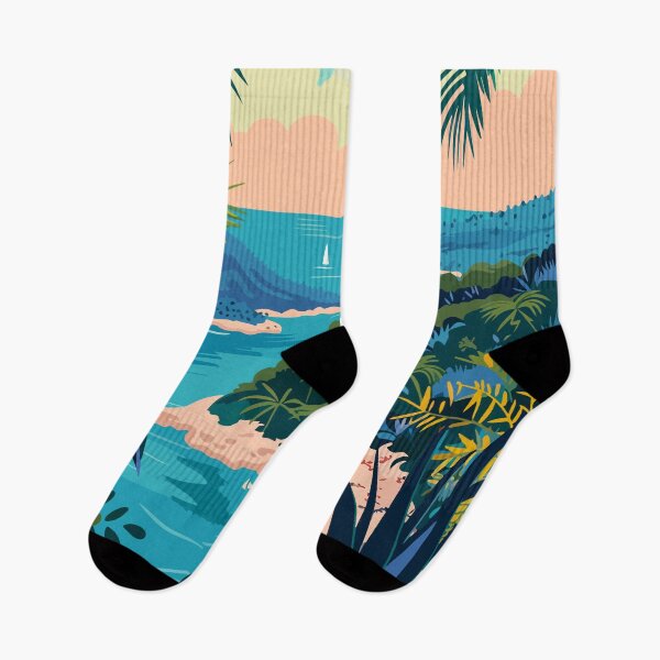 Artikelvorschau, Elba Insel Natur Toskana Italien Illustration entworfen und verkauft von LVTFCOarts.