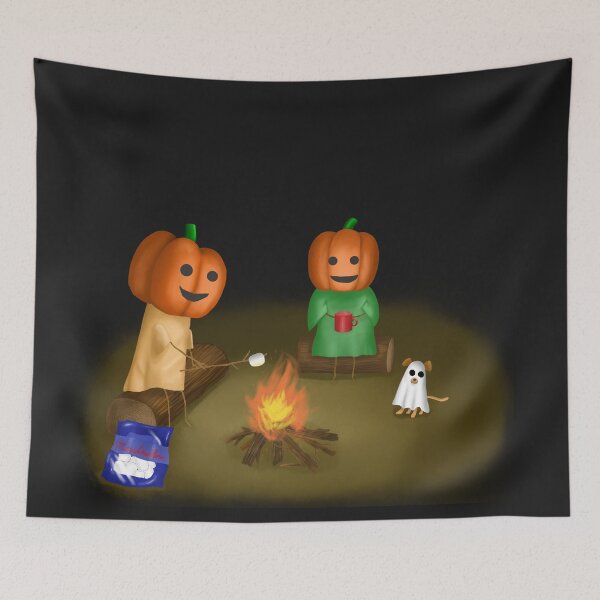 Item preview, Pumpkins' Camping designed and sold by Schocolatemx.