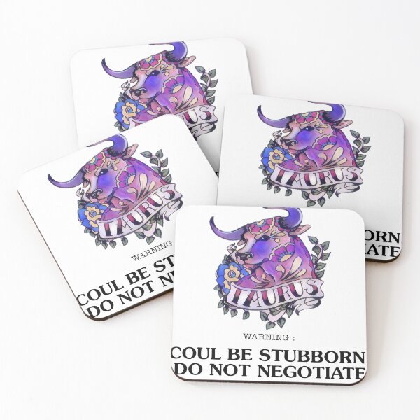 Item preview, Taurus Zodiac Sign Sticker designed and sold by Tonezcreations.