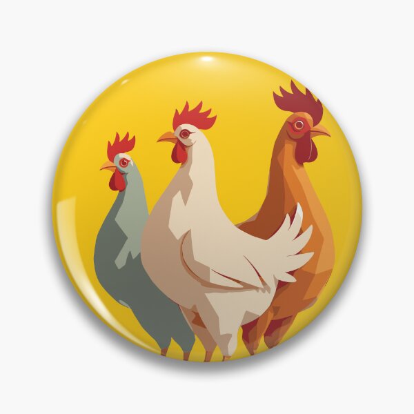 Item preview, Three French Hens Retro Mid-Century Cut-Out 6 designed and sold by taiche.