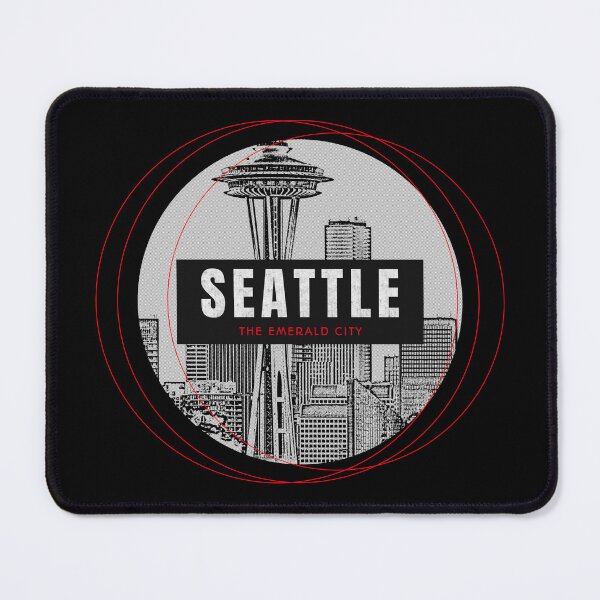 Item preview, Seattle The Emerald City Shirt designed and sold by GraviT-Gallery.