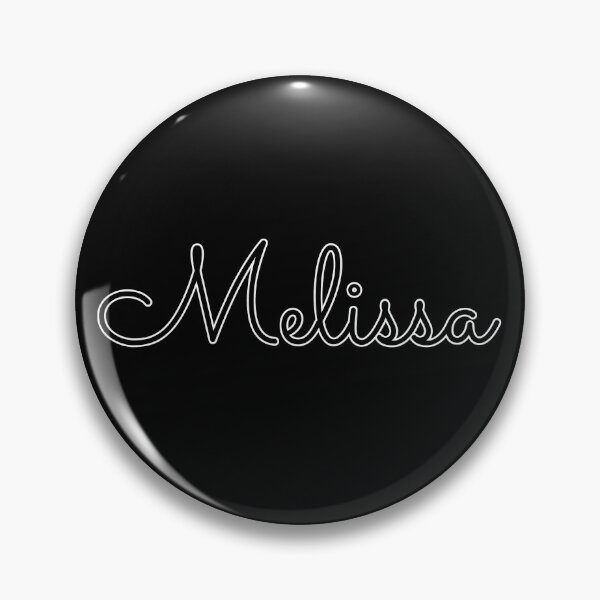 Item preview, Writing Melissa Name Label (Black) designed and sold by NormadWorld.
