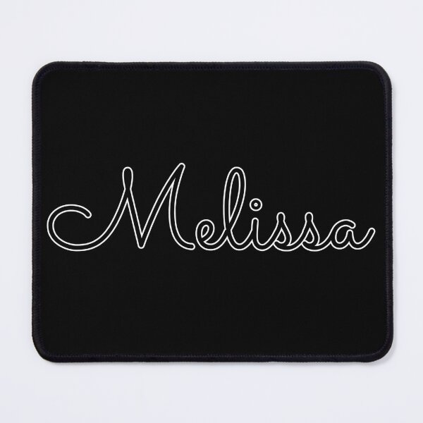 Item preview, Writing Melissa Name Label (Black) designed and sold by NormadWorld.