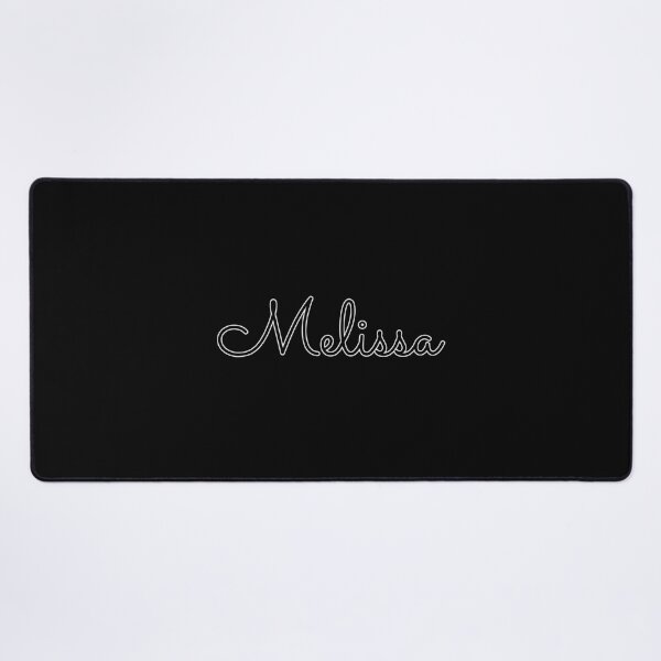 Item preview, Writing Melissa Name Label (Black) designed and sold by NormadWorld.