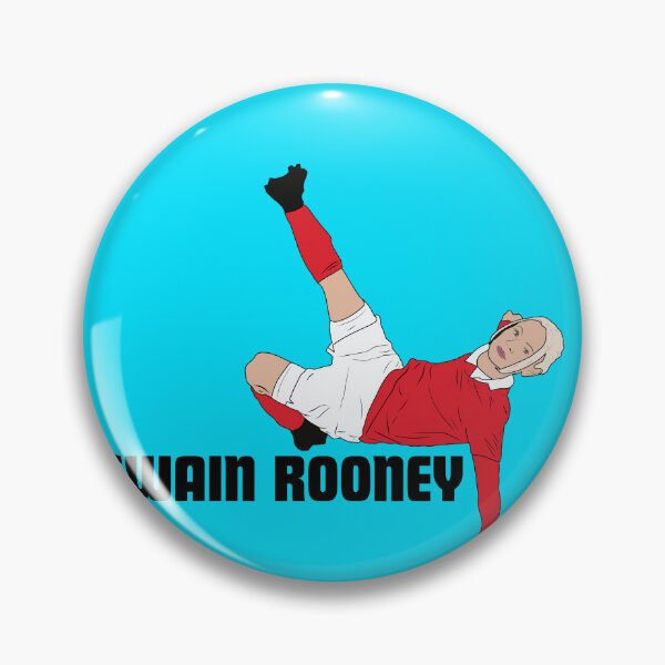 Item preview, Swain Rooney DS Swain Minimalist Bicycle Kick Meme Corrie designed and sold by Hevding.