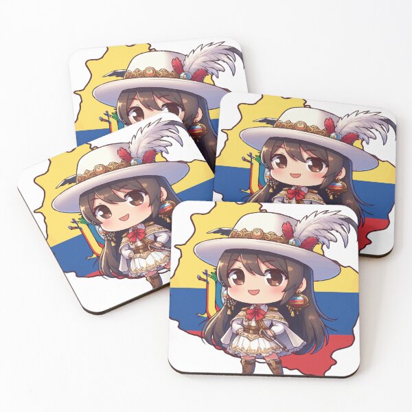 Item preview, Ecuadorian pride in chibi designed and sold by Gacram.