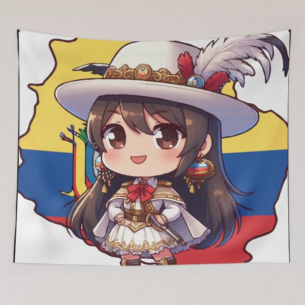 Item preview, Ecuadorian pride in chibi designed and sold by Gacram.