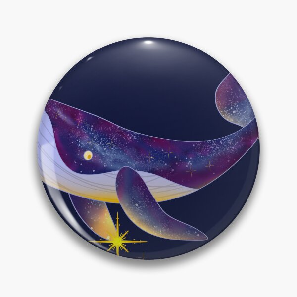 Item preview, Galaxy whale with star designed and sold by Bellumbee.