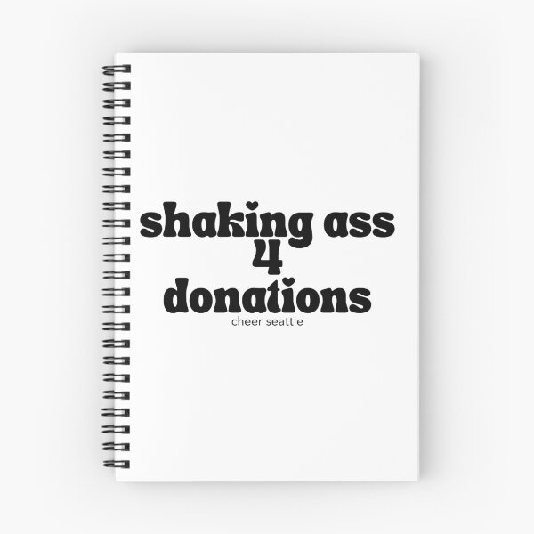 Item preview, shaking ass 4 donations designed and sold by CheerSeattle.