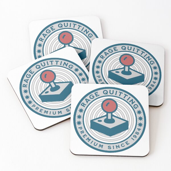 Item preview, Rage Quitting Logo designed and sold by RaviKnarfArt.
