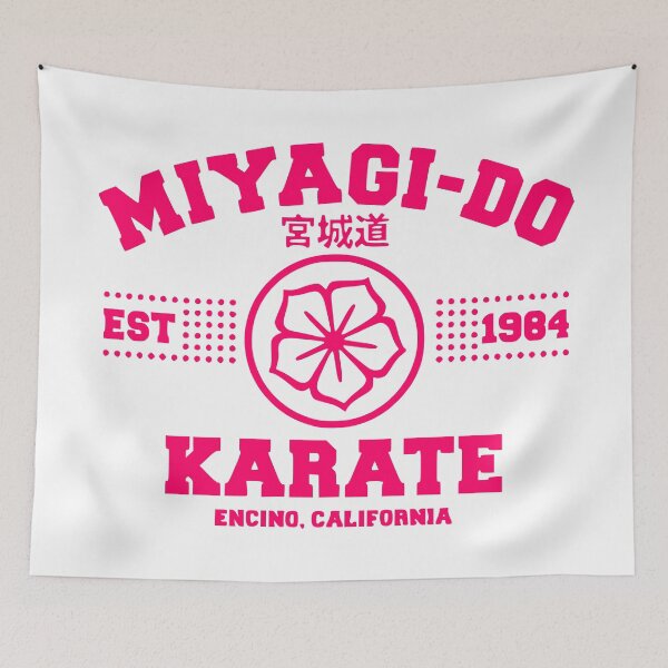 Item preview, Karate Miyagi-do Japanese  Hachimaki Pink designed and sold by LuizSilva1983.