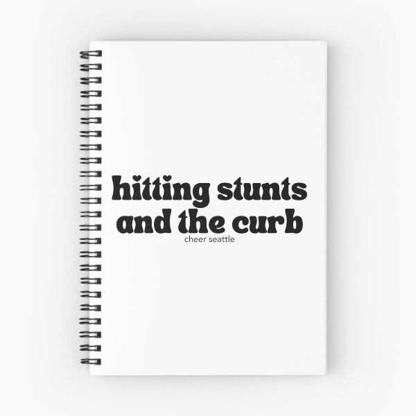 Item preview, hitting stunts and the curb designed and sold by CheerSeattle.