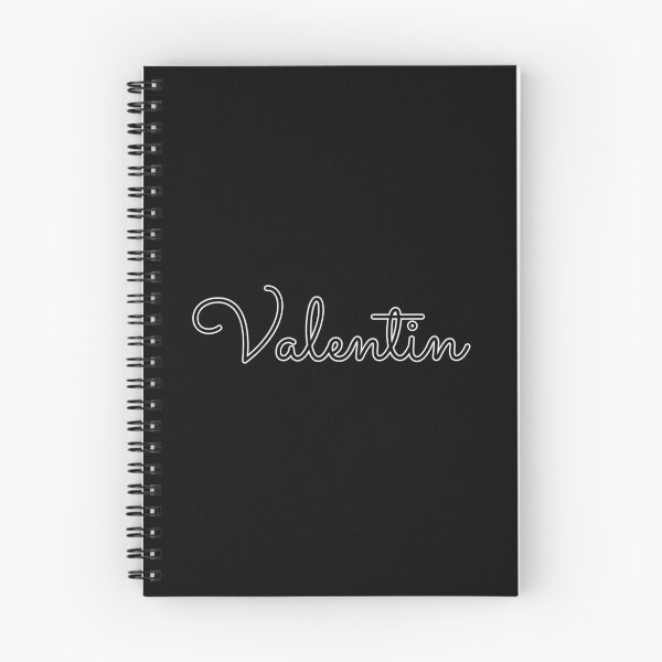 Item preview, Writing Valentin Name Label (Black) designed and sold by NormadWorld.