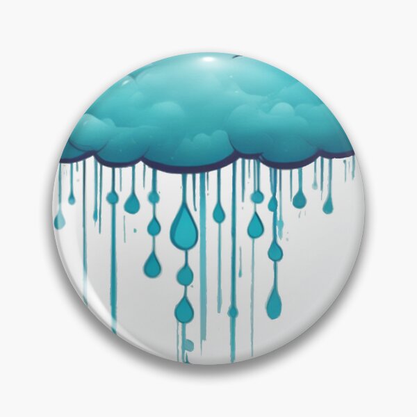 Item preview, Turquoise Rain Cloud 7333 designed and sold by 5C-Artwork.