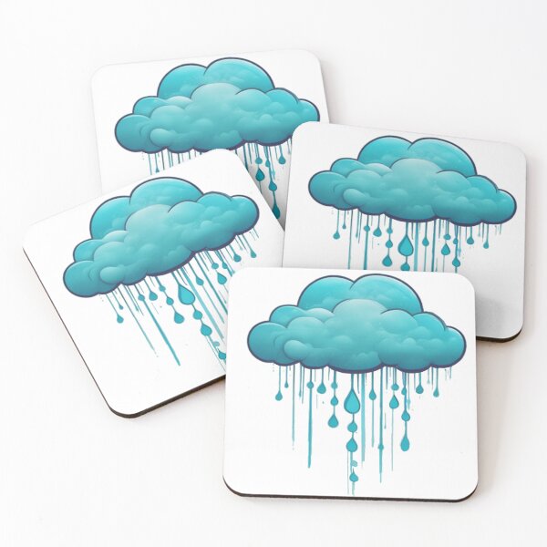 Item preview, Turquoise Rain Cloud 7333 designed and sold by 5C-Artwork.