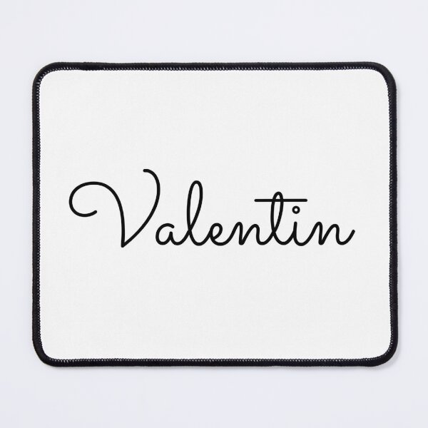 Item preview, Writing Valentin Name Label  designed and sold by NormadWorld.