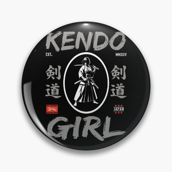 Item preview, Kendo Girl - Cool martial arts design for strong women designed and sold by RetroMaritalArt.