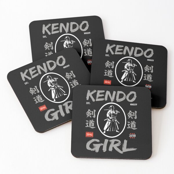 Item preview, Kendo Girl - Cool martial arts design for strong women designed and sold by RetroMaritalArt.