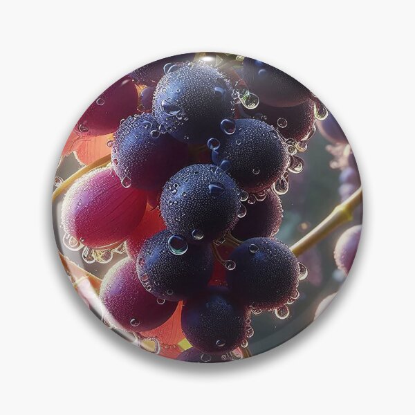 Item preview, Ripe, luscious, purple grapes designed and sold by akaTheBlack.