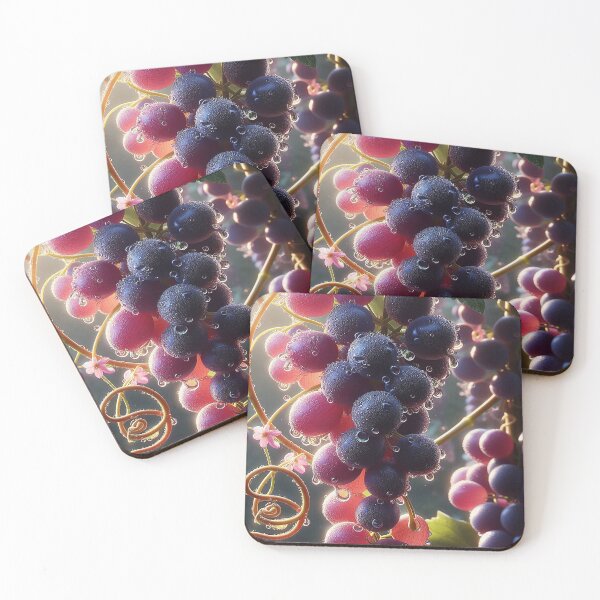 Item preview, Ripe, luscious, purple grapes designed and sold by akaTheBlack.